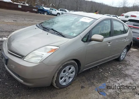 2005 Toyota Prius из США, поврежденный, VIN JTDKB20U653109117